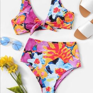 NWT | SHEIN high waisted bikini!